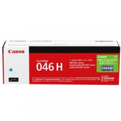 佳能（Canon）CRG-046H C青色(藍(lán)色）硒鼓 （適用于iC MF735Cx、iC MF732Cdw、LBP654Cx 、LBP653Cdw）