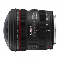 佳能鏡頭（Canon）EF 8-15mm f/4L USM  魚眼鏡頭照相機(jī)