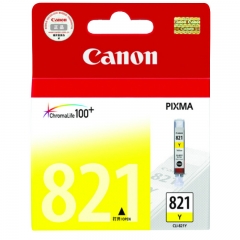 佳能（Canon）CLI-821Y 黃色墨盒（適用iP3680、iP4680、iP4760、MX868）