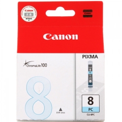 佳能（Canon）CLI-8PC 淡青色墨盒（適用Pro9000MarkII、Pro9000）